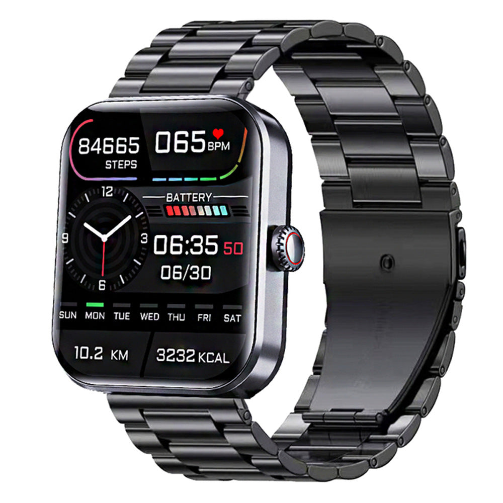 Smartwatch con Monitor de Ritmo Cardíaco, Tensión y Temperatura Corporal
