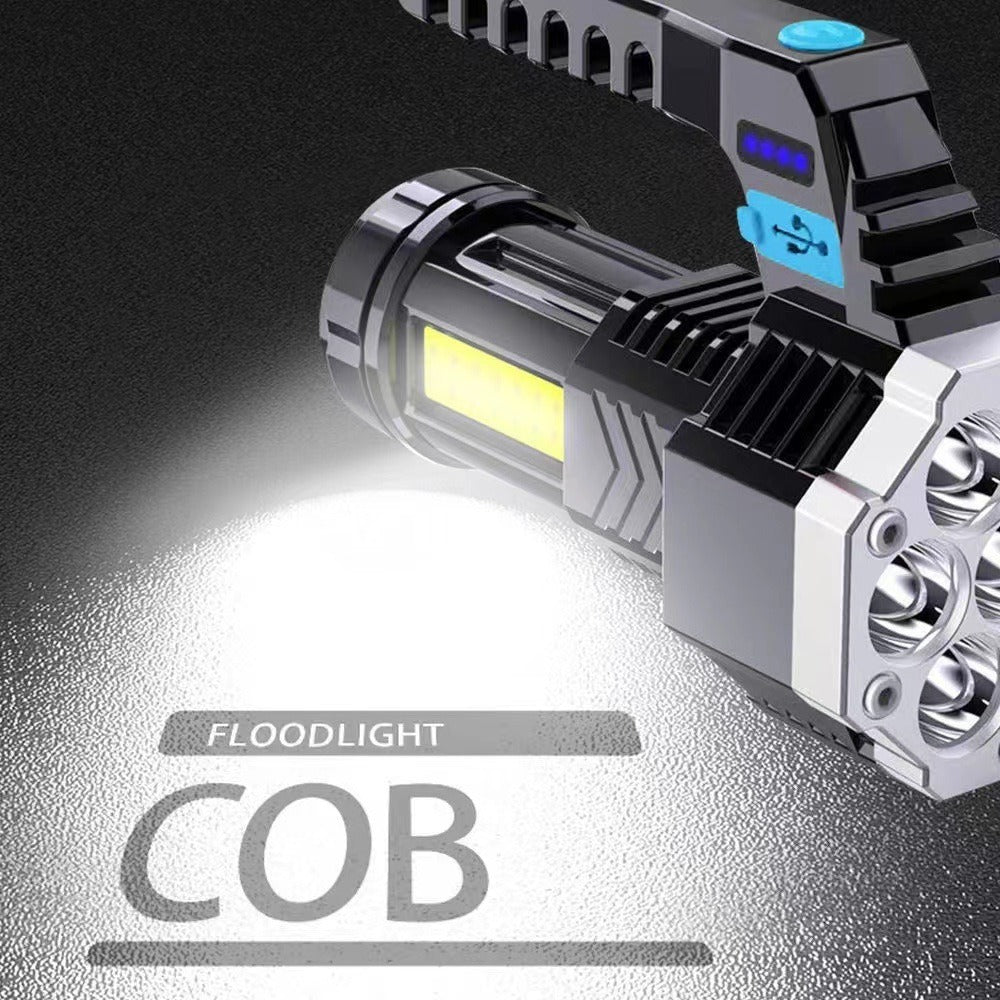 Linterna LED de Alta Potencia, Recargable USB, COB - vista 3