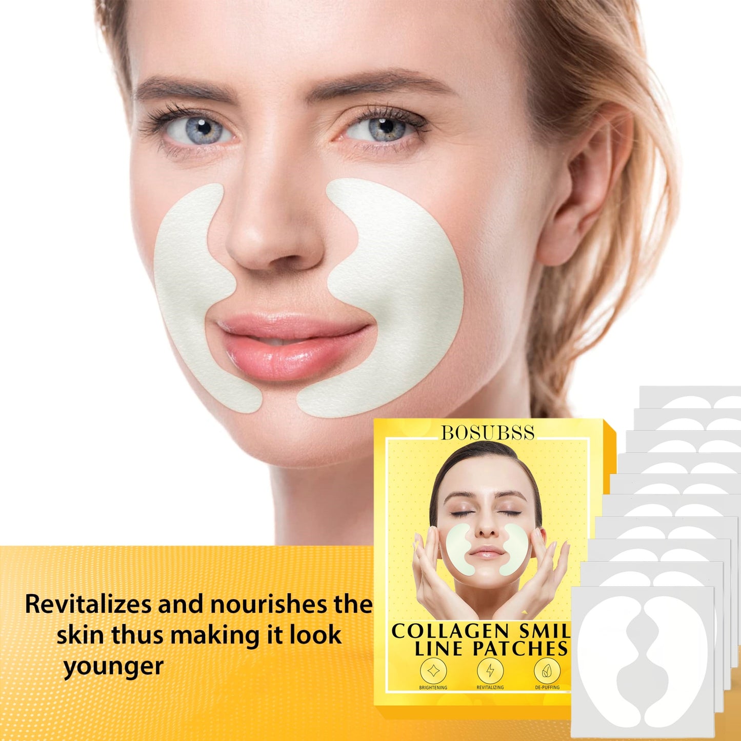 Pack de 10 Parches Faciales Transparentes Impermeables