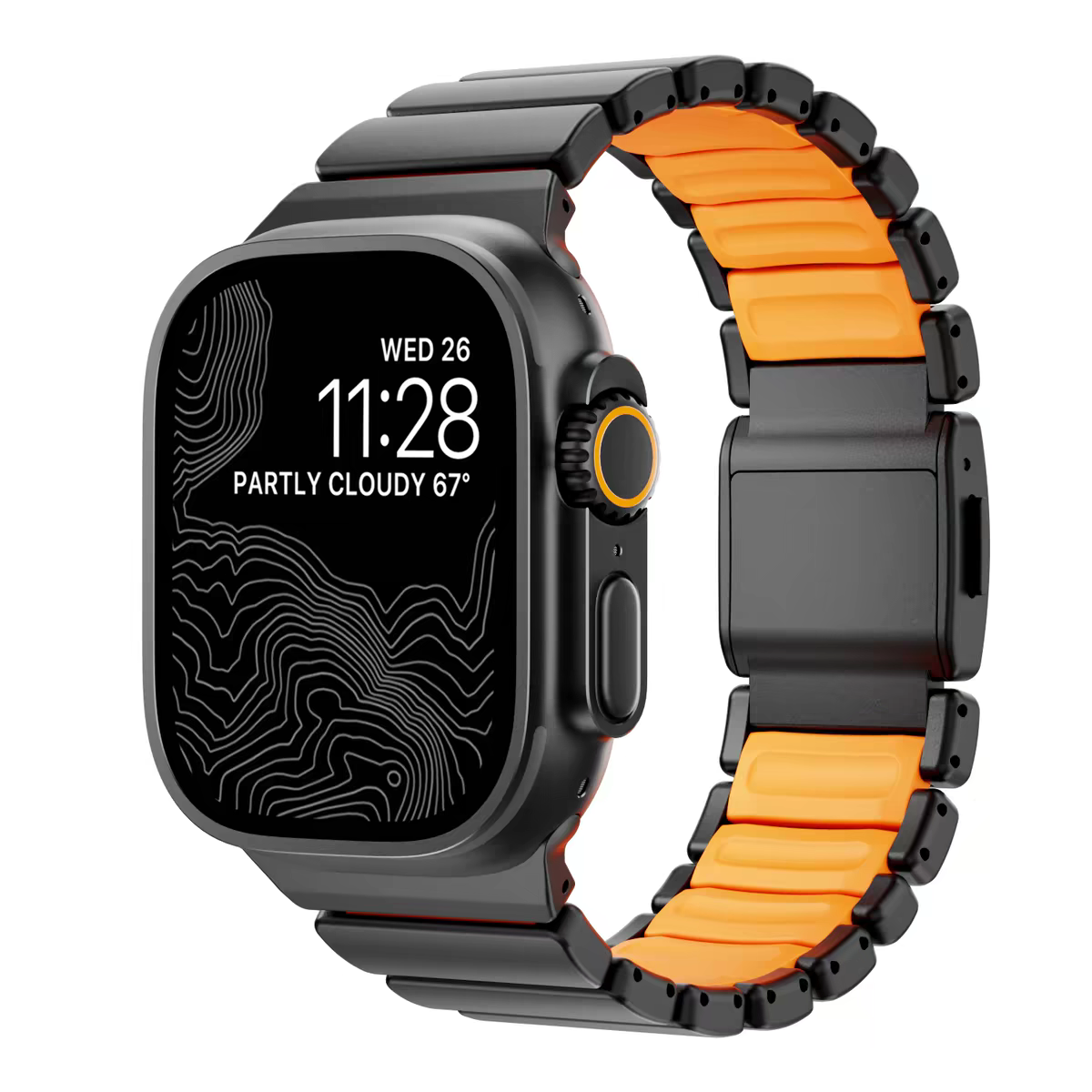 Correa de Titanio Puro para Apple Watch Ultra y Serie S11