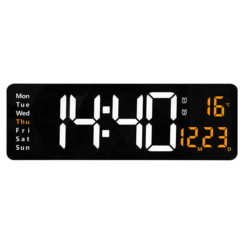 Reloj de Pared LED Digital con Mando a Distancia y Temperatura - vista 4