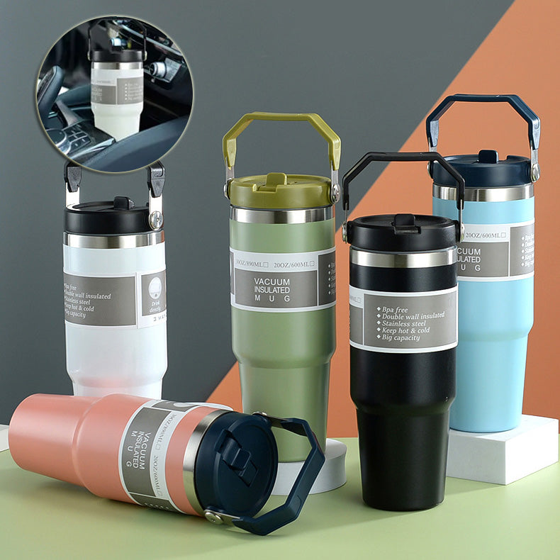 Vaso Térmico de Acero Inoxidable para Coche, 30oz - vista 6