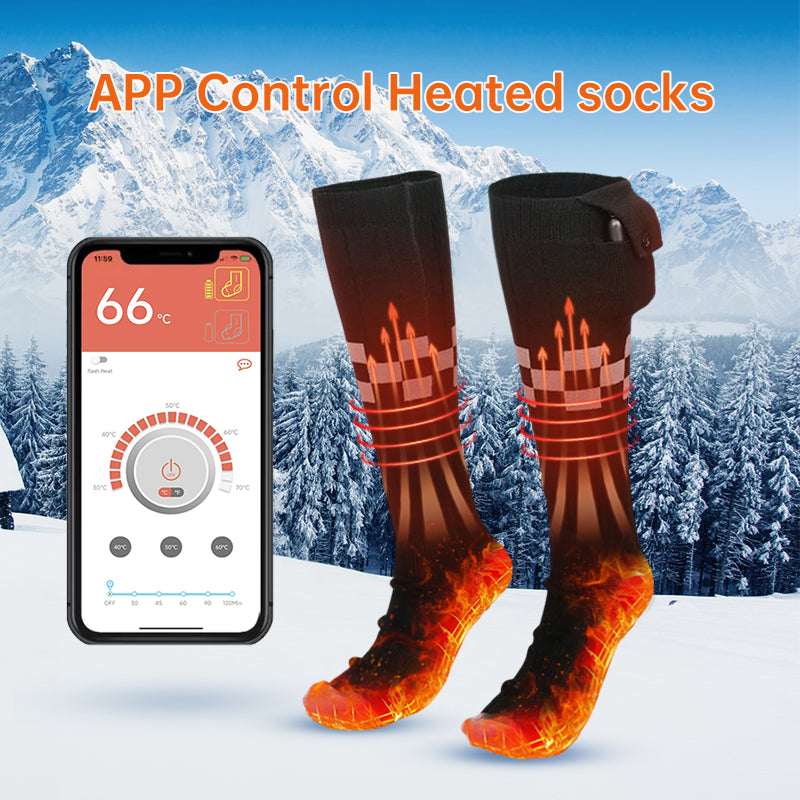 Calcetines Térmicos Recargables con Control por App - vista 6
