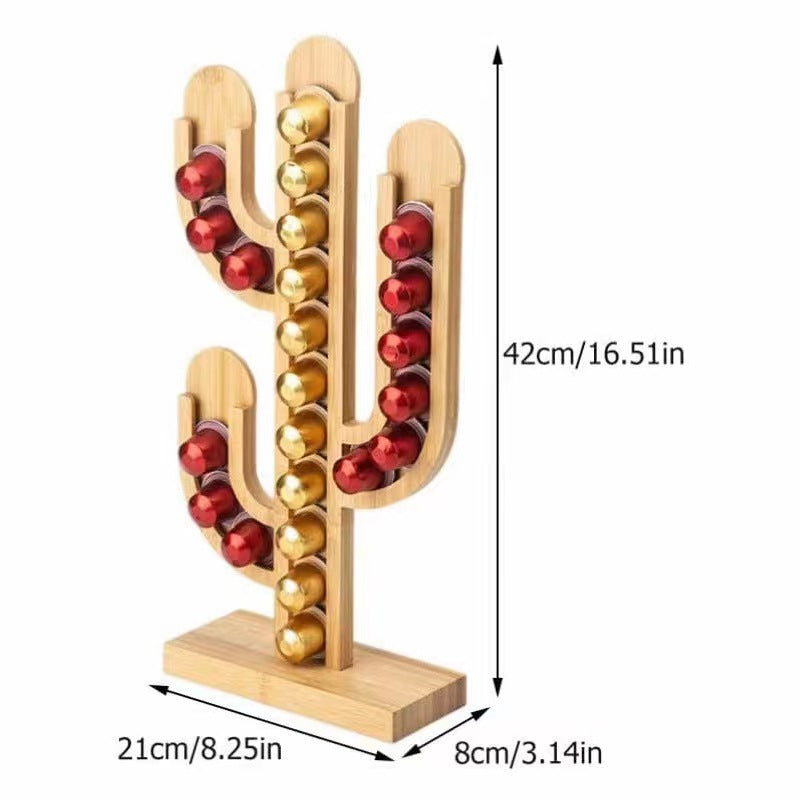 Soporte para Cápsulas de Café, Diseño Cactus - vista 2