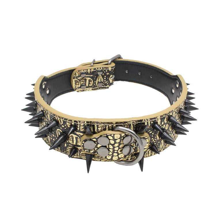 Collar Antimordeduras con Remaches para Perros Grandes - vista 7