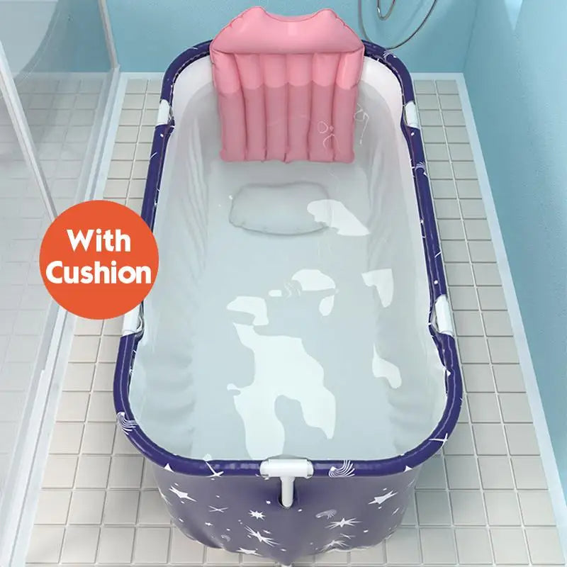 Bañera Plegable Portátil 120cm, para Adultos y Bebés - vista 9