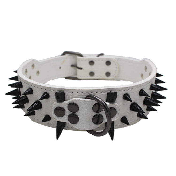 Collar Antimordeduras con Remaches para Perros Grandes - vista 4