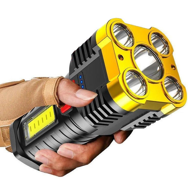 Linterna LED de Trabajo con Luz Lateral, Recargable USB - vista 7