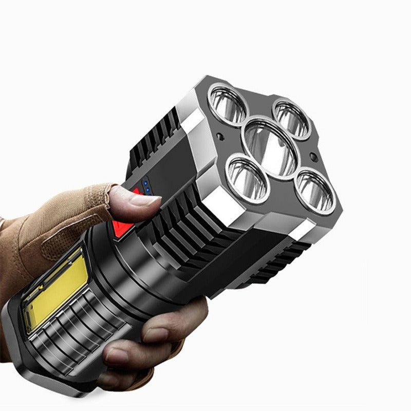 Linterna LED de Trabajo con Luz Lateral, Recargable USB - vista 3