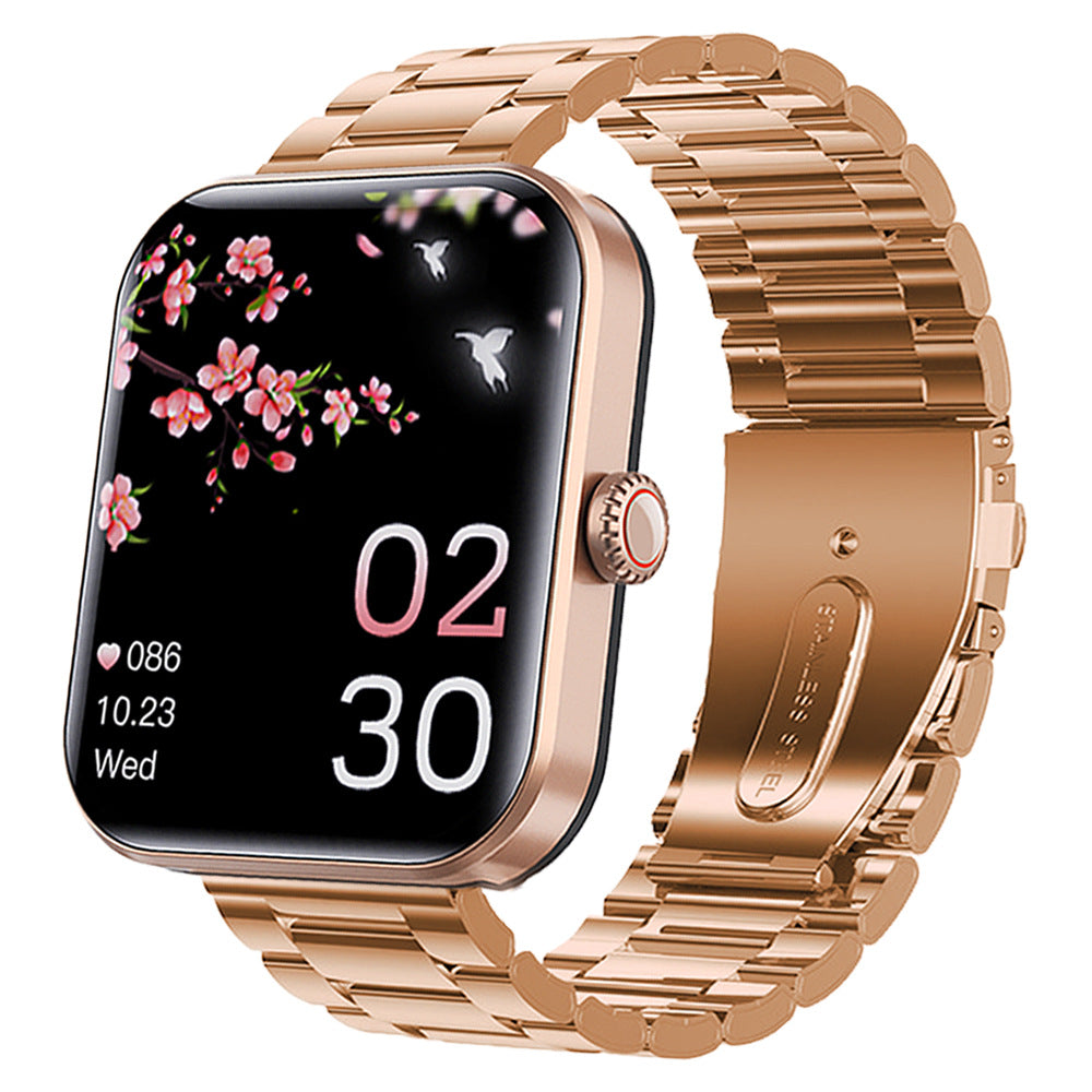 Smartwatch con Monitor de Ritmo Cardíaco, Tensión y Temperatura Corporal