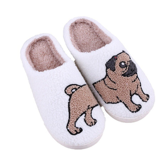 Zapatillas de Casa de Peluche con Diseño de Animalitos