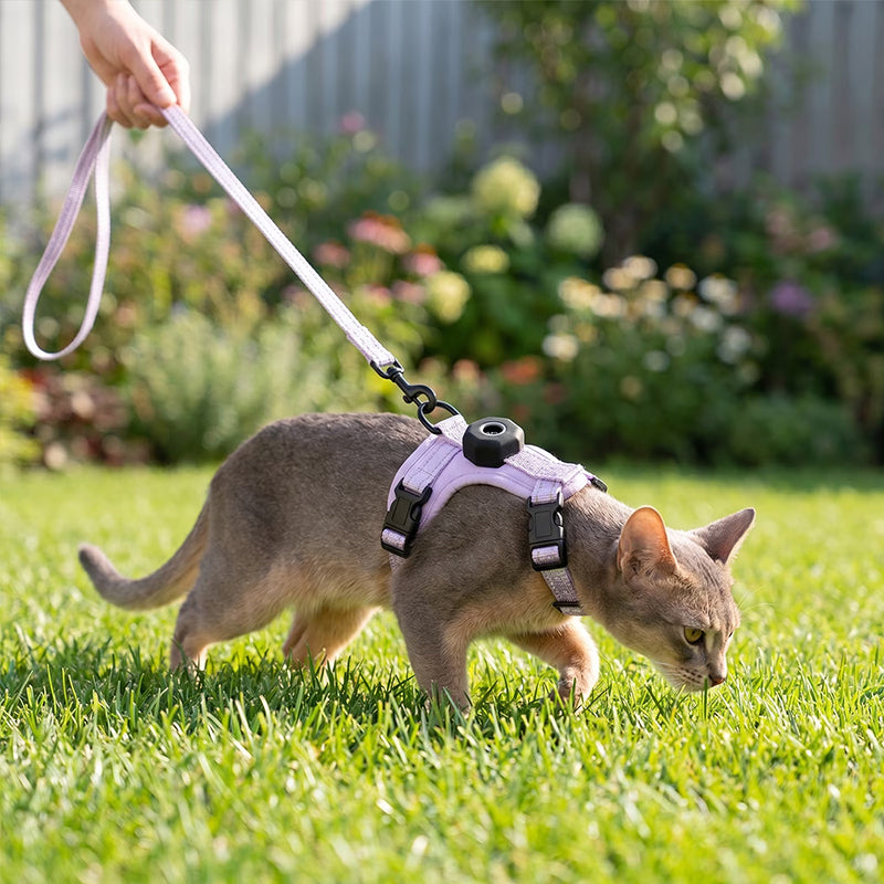 Arnés Reflectante Antifugas para Gatos con Hueco para AirTag - vista 6