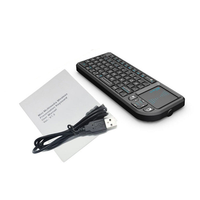 Teclado Inalámbrico Mini Rii X1 con Touchpad - vista 4