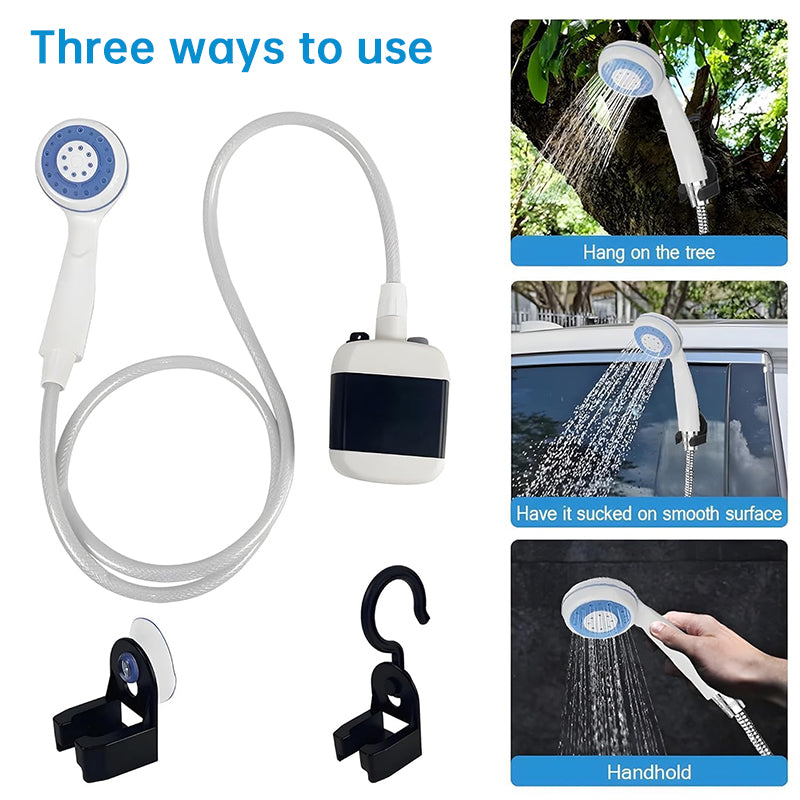 Ducha Portátil Recargable USB para Camping y Coche - vista 5