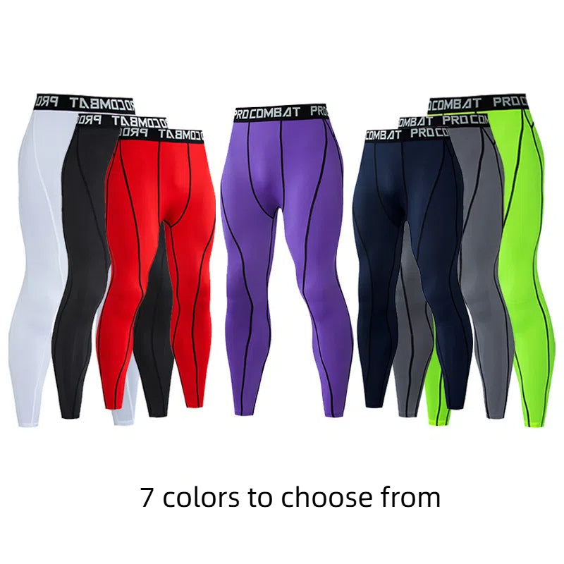 Pantalón Deportivo Ajustado de Secado Rápido para Hombre