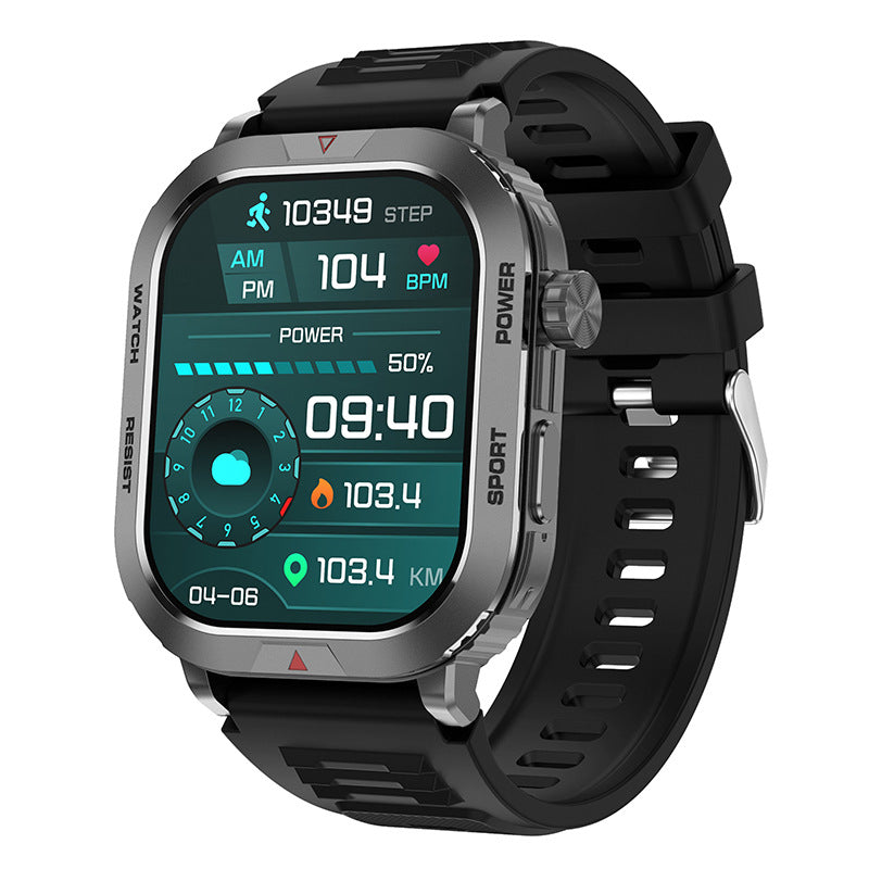 Smartwatch ZW66 con Llamadas Bluetooth y Monitor de Ritmo Cardíaco