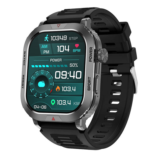 Smartwatch ZW66 con Llamadas Bluetooth y Monitor de Ritmo Cardíaco