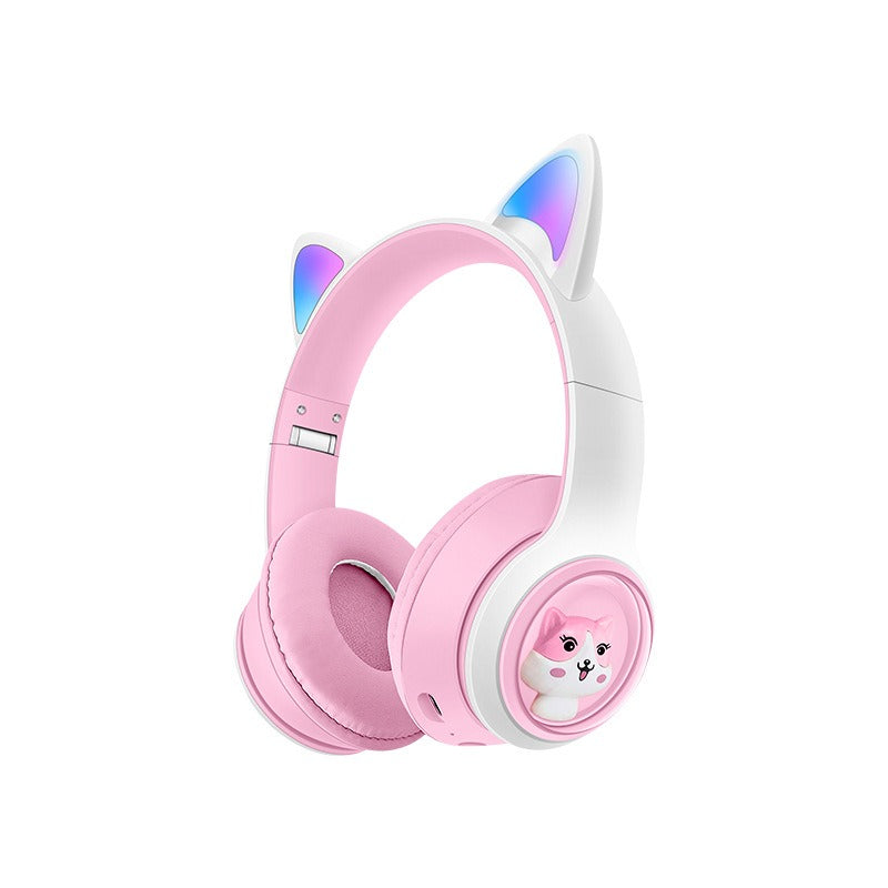 Auriculares Bluetooth AKZ-07 con Orejas de Gato Luminosas - vista 6