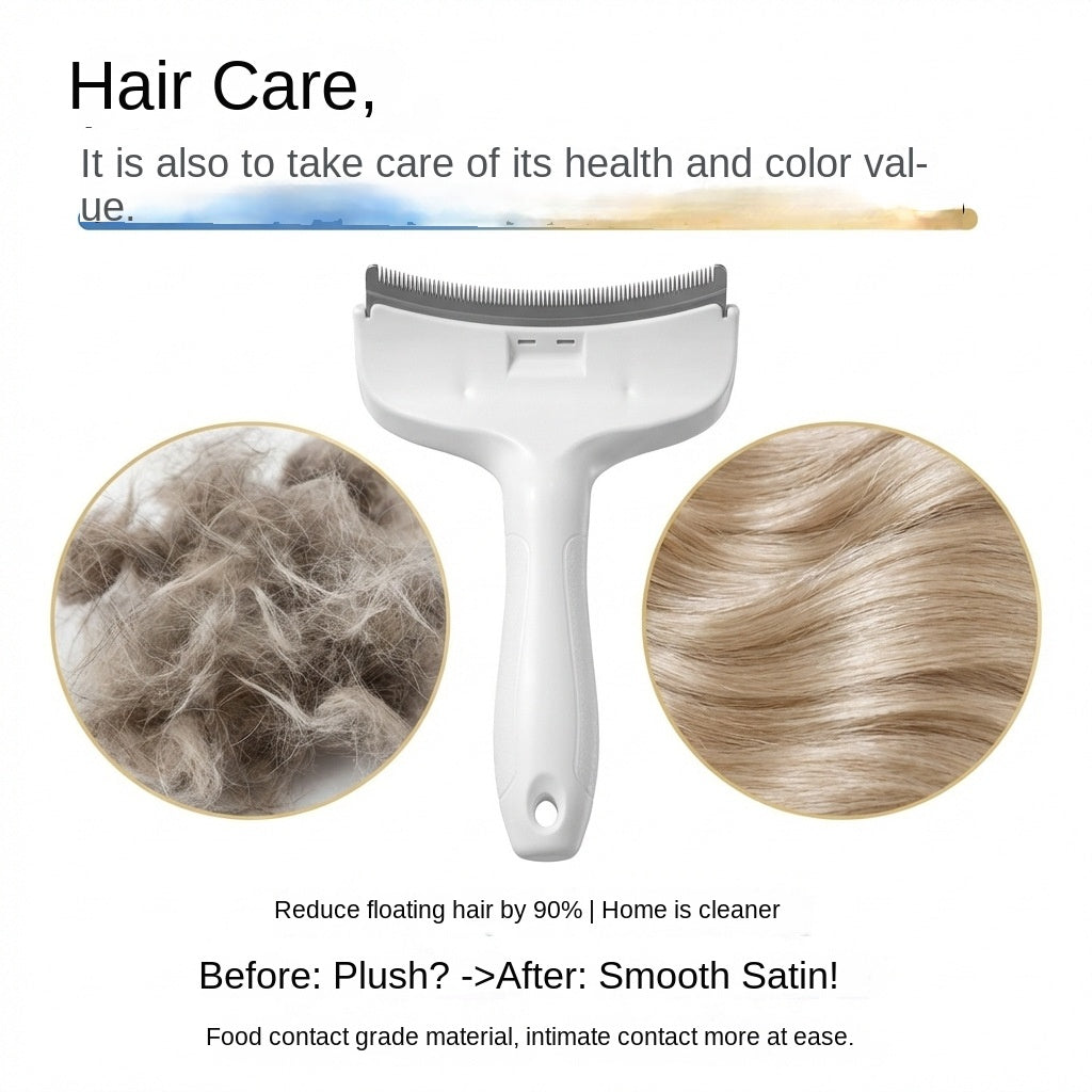 Cepillo Deslanador para Gatos y Perros, Elimina el Pelo Suelto - vista 4