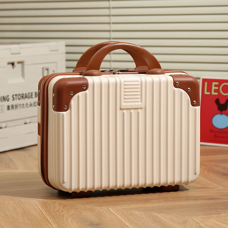 Maleta Vintage con Cerradura, Neceser Rígido de Viaje - vista 4