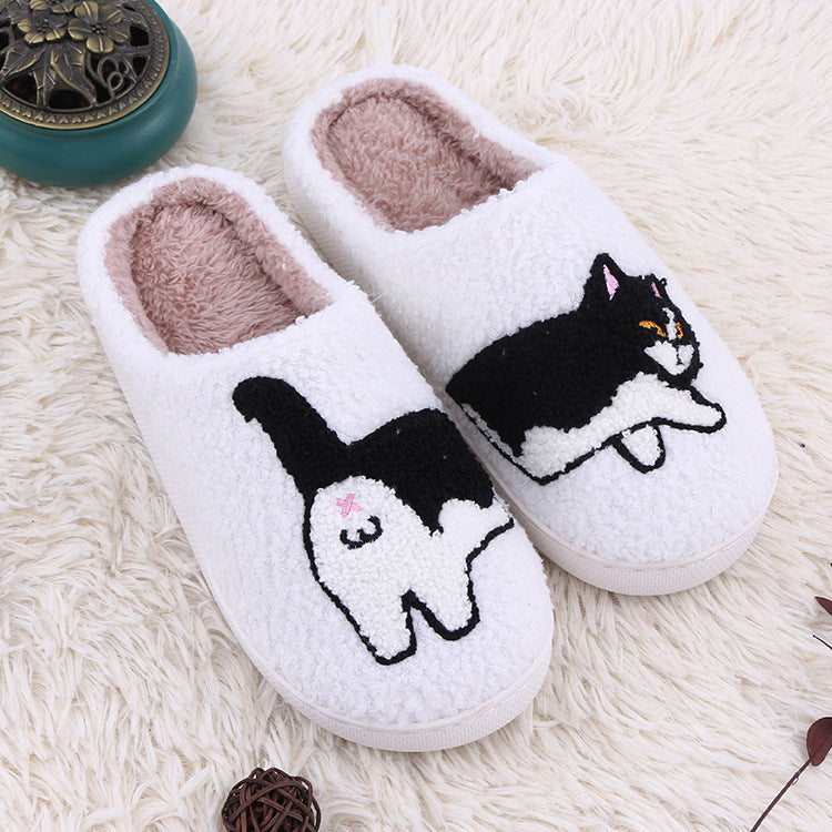 Zapatillas de Casa de Peluche con Diseño de Animalitos