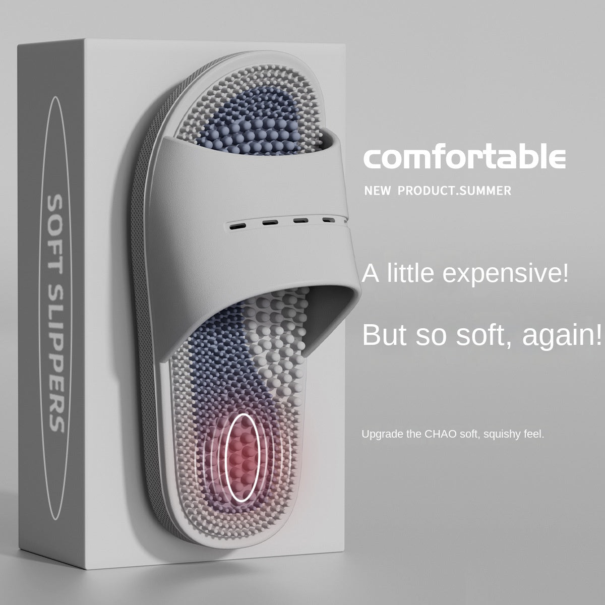 Zapatillas de Masaje Antideslizantes para Baño, Reflexología