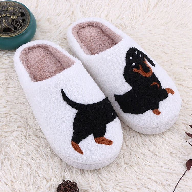 Zapatillas de Casa de Peluche con Diseño de Animalitos