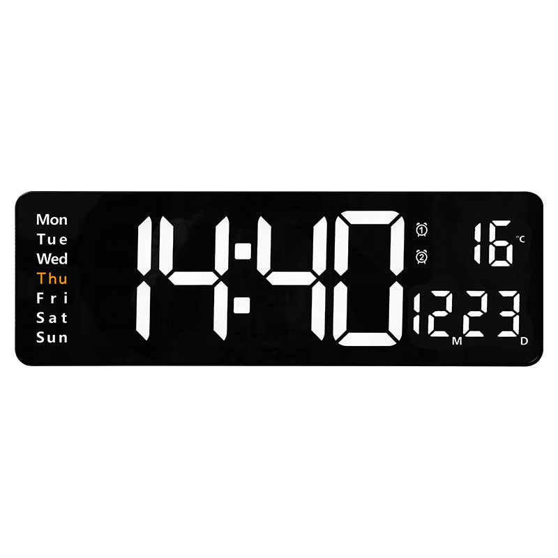 Reloj de Pared LED Digital con Mando a Distancia y Temperatura - vista 6