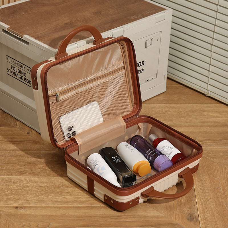 Maleta Vintage con Cerradura, Neceser Rígido de Viaje - vista 2