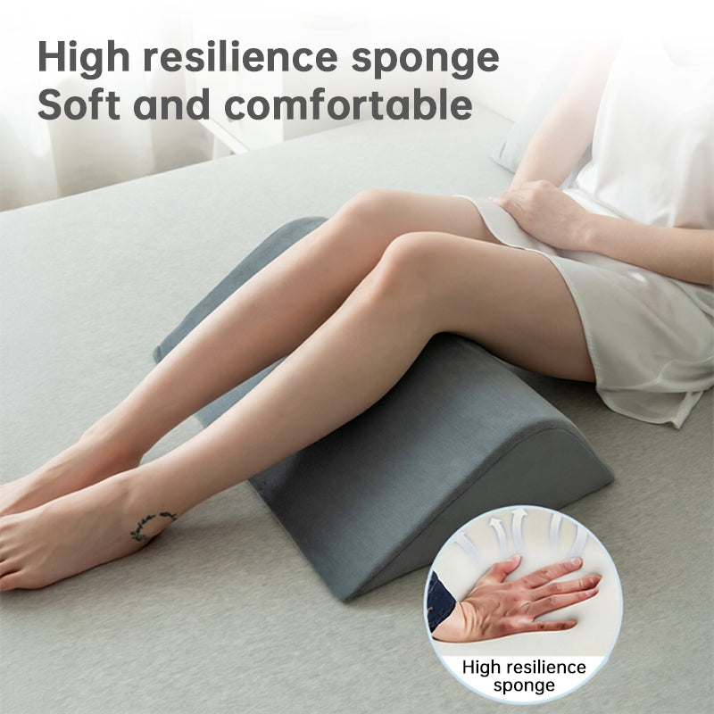 Set de Cojines de Espuma en Cuña para Elevar Piernas y Apoyar la Espalda