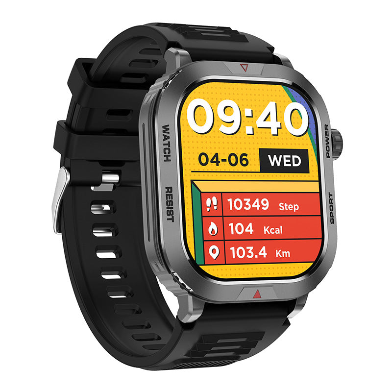Smartwatch ZW66 con Llamadas Bluetooth y Monitor de Ritmo Cardíaco