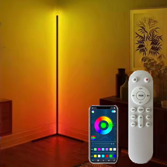 Lámpara de Pie RGB con Mando y Control por App