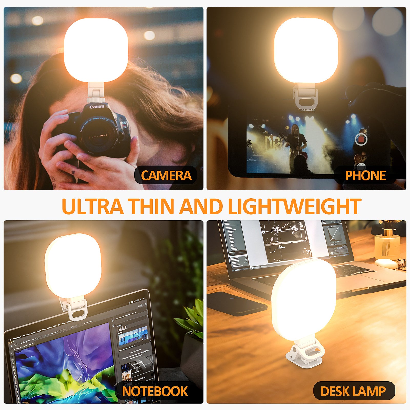 Aro de Luz LED para Móvil, Videollamadas y Retransmisiones - vista 3