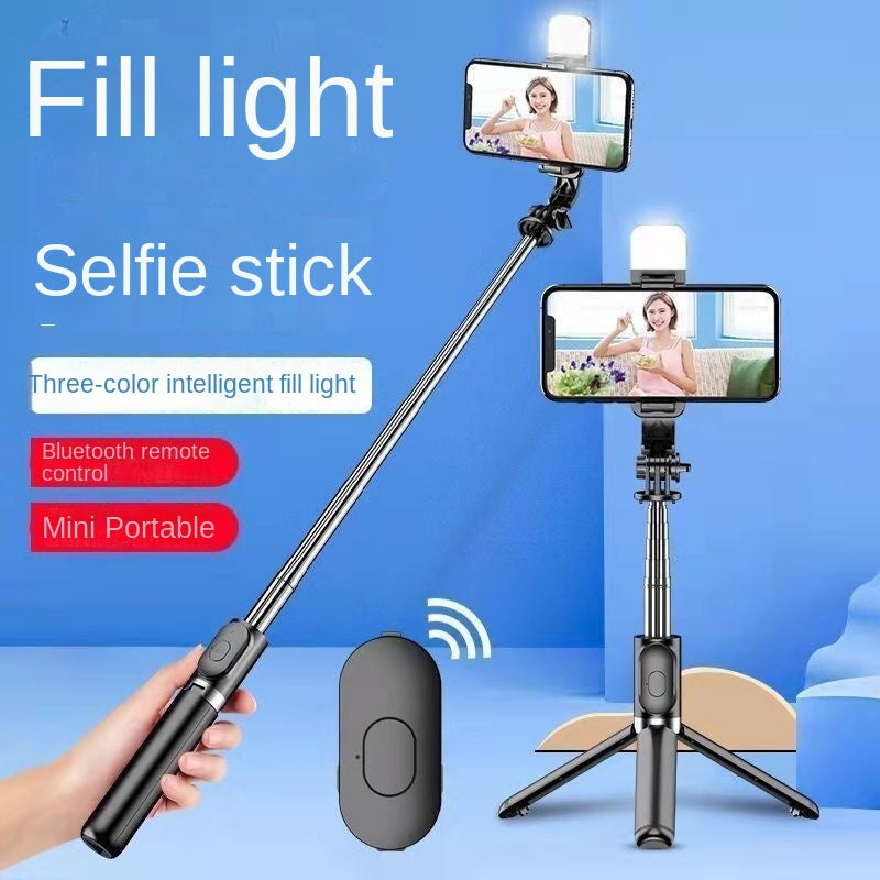 Palo Selfie Bluetooth con Luz LED y Trípode Extensible - vista 3