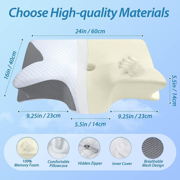 Almohada Cervical Ortopédica de Viscoelástica