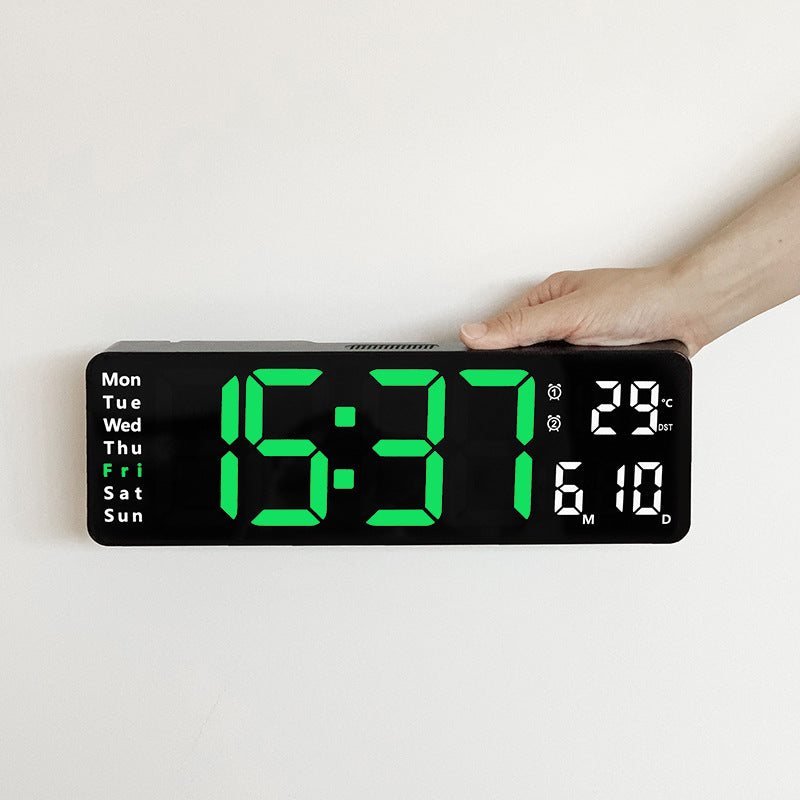Reloj de Pared LED Digital con Mando a Distancia y Temperatura - vista 7