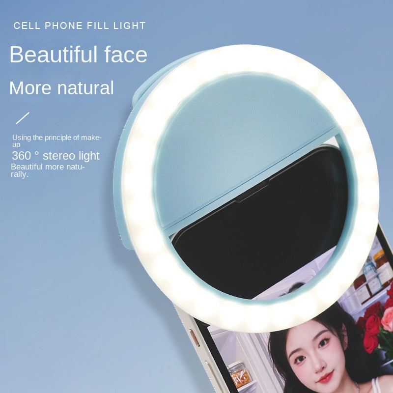 Luz de Relleno LED RK-12 para Selfies y Retransmisiones - vista 2