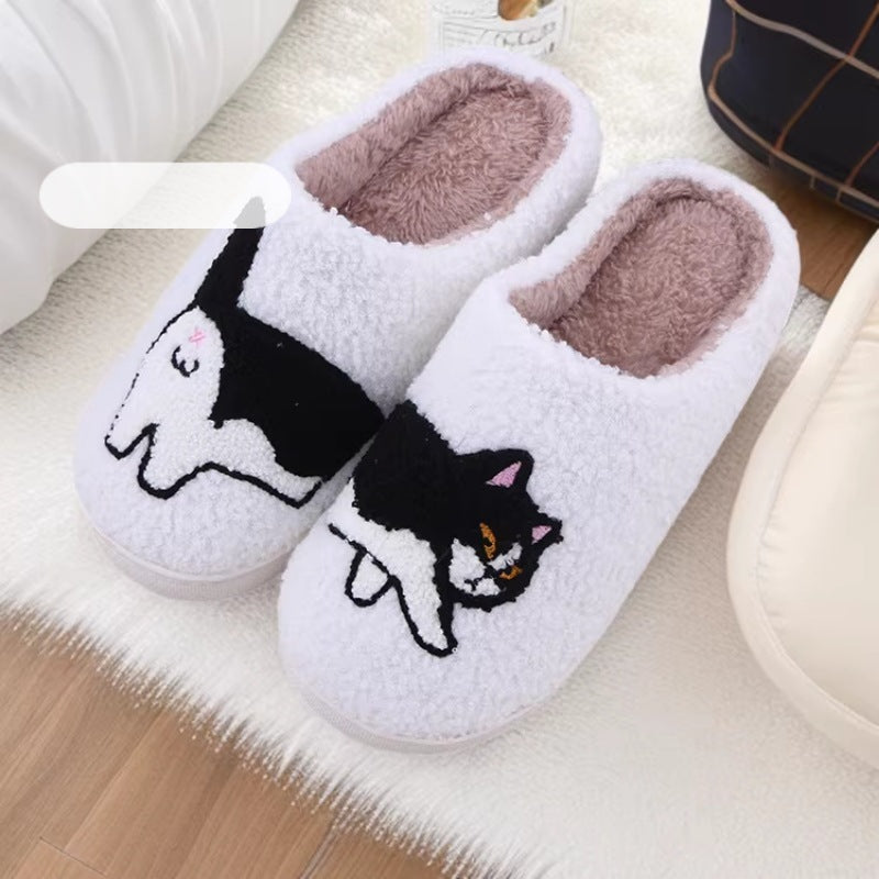 Zapatillas de Casa de Peluche con Diseño de Animalitos