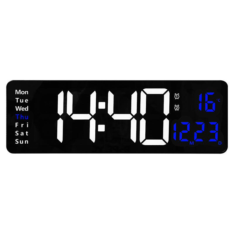 Reloj de Pared LED Digital con Mando a Distancia y Temperatura - vista 5