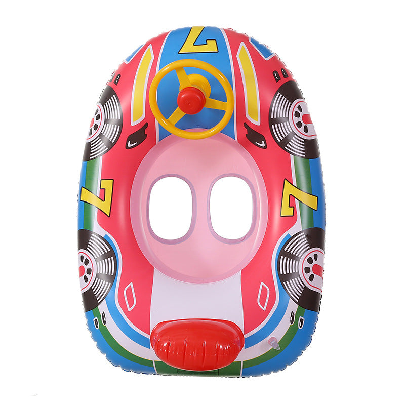 Flotador Hinchable Infantil con Forma de Coche y Volante