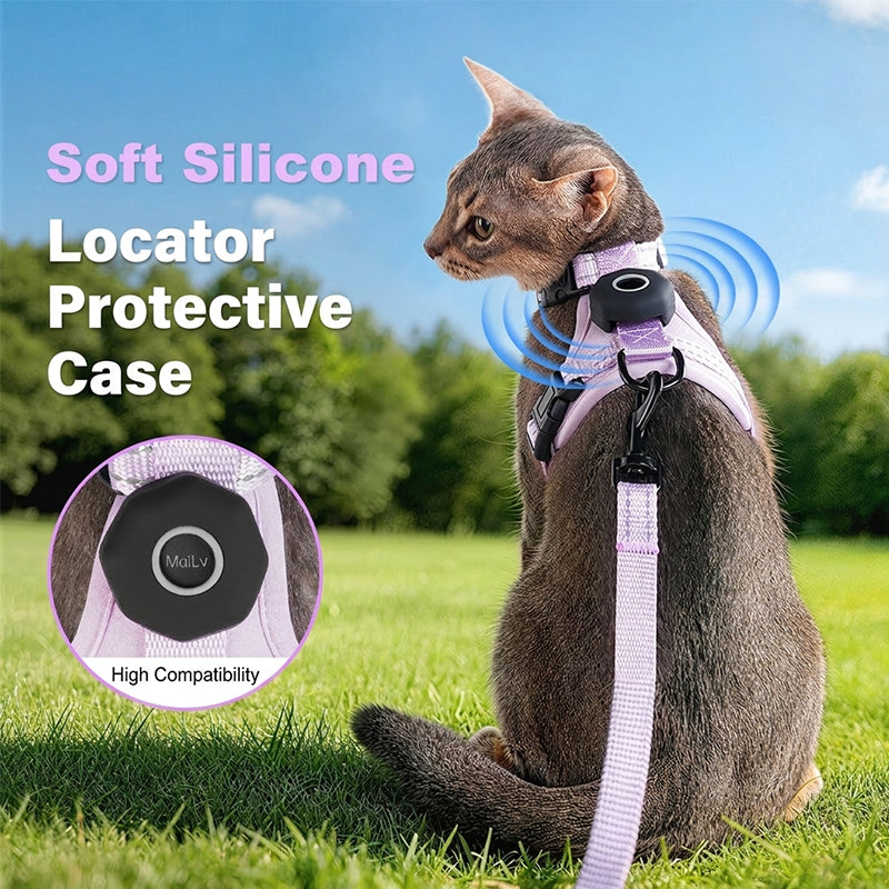 Arnés Reflectante Antifugas para Gatos con Hueco para AirTag - vista 11
