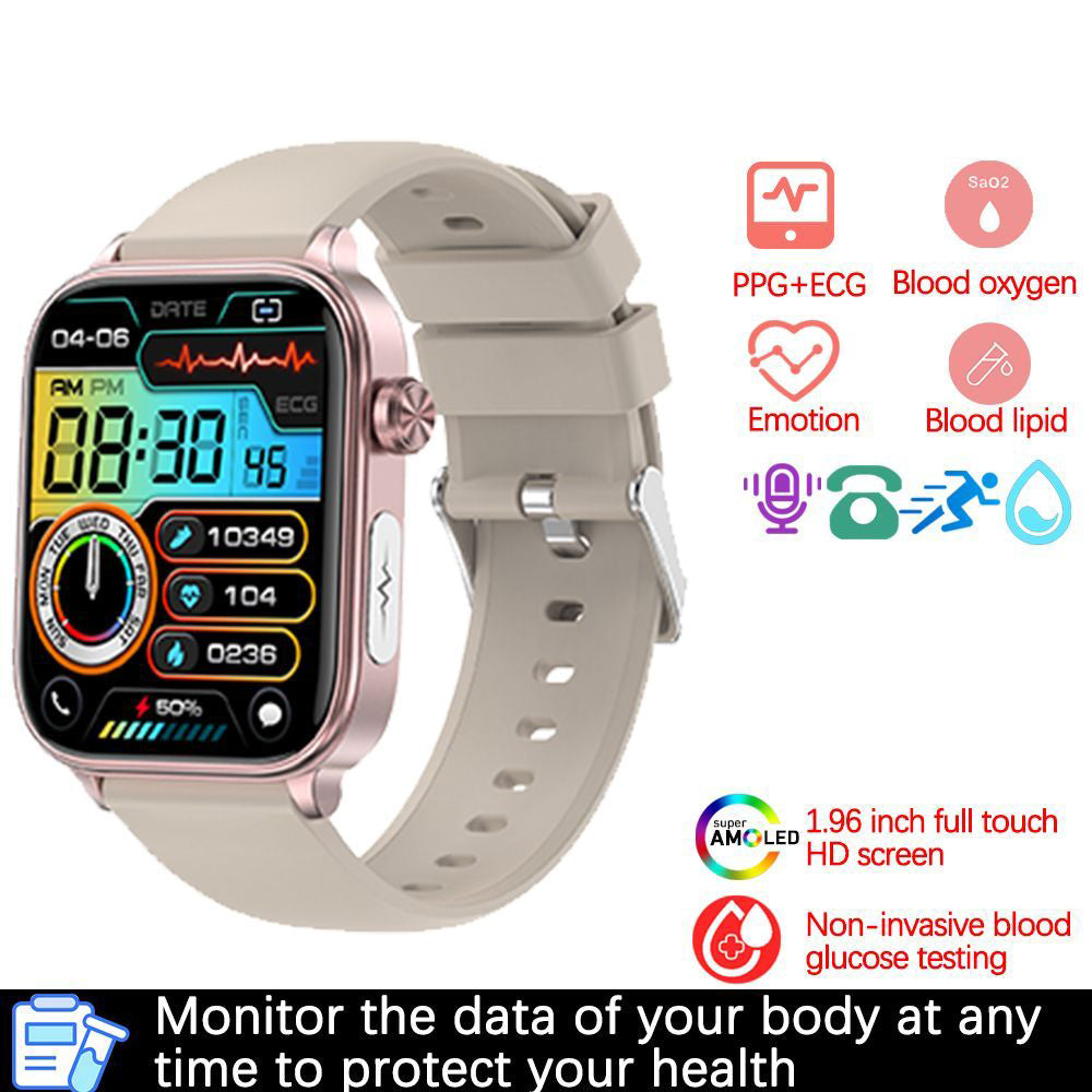 Smartwatch con Llamadas Bluetooth, ECG y Monitor de Tensión Arterial