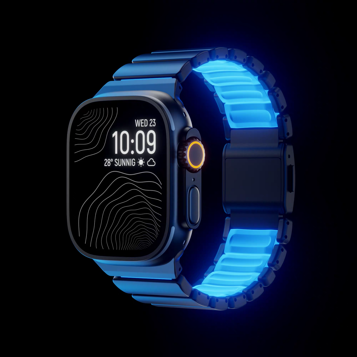 Correa de Titanio Puro para Apple Watch Ultra y Serie S11