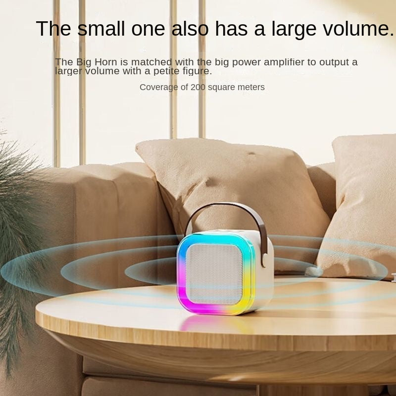 Altavoz Micrófono Bluetooth Inalámbrico con Función Karaoke