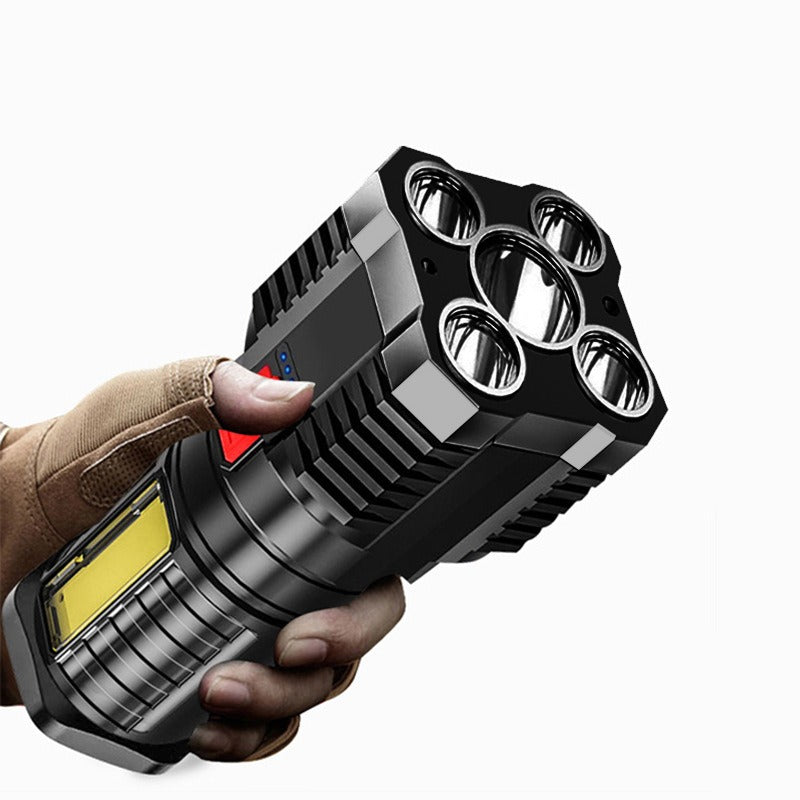 Linterna LED de Trabajo con Luz Lateral, Recargable USB - vista 8