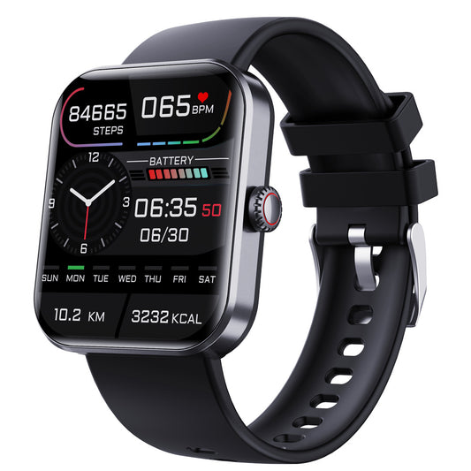 Smartwatch con Monitor de Ritmo Cardíaco, Tensión y Temperatura Corporal