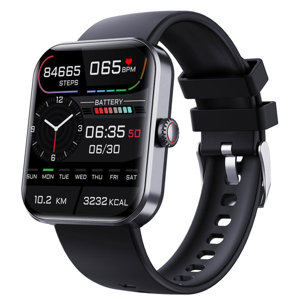 Smartwatch con Monitor de Ritmo Cardíaco, Tensión y Temperatura Corporal