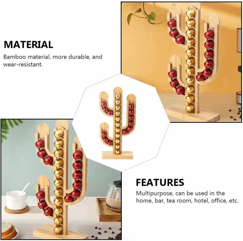 Soporte para Cápsulas de Café, Diseño Cactus - vista 3