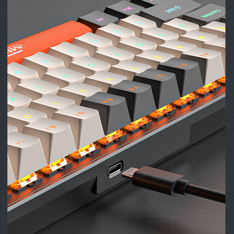 Teclado Mecánico con Cable TYPE-C, Switches Intercambiables - vista 2
