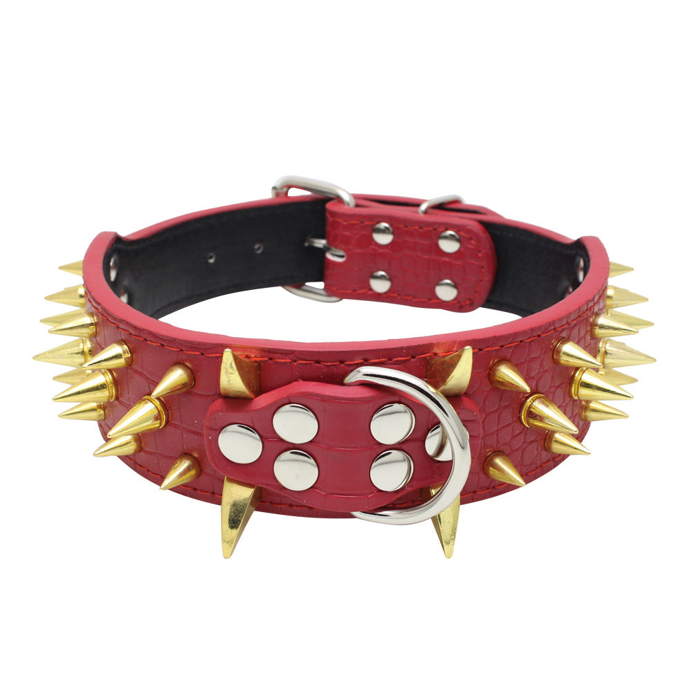 Collar Antimordeduras con Remaches para Perros Grandes - vista 5
